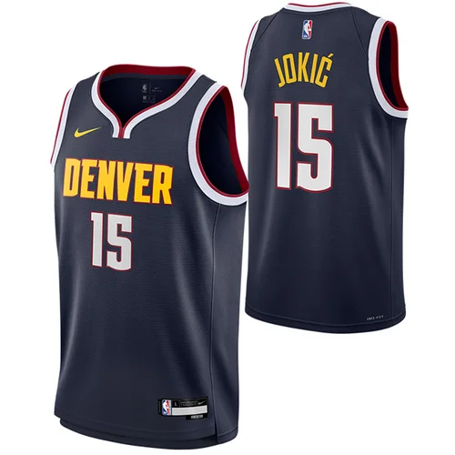 Nike Nikola Jokić 15 Denver Nuggets Icon Edition Swingman otroški dres