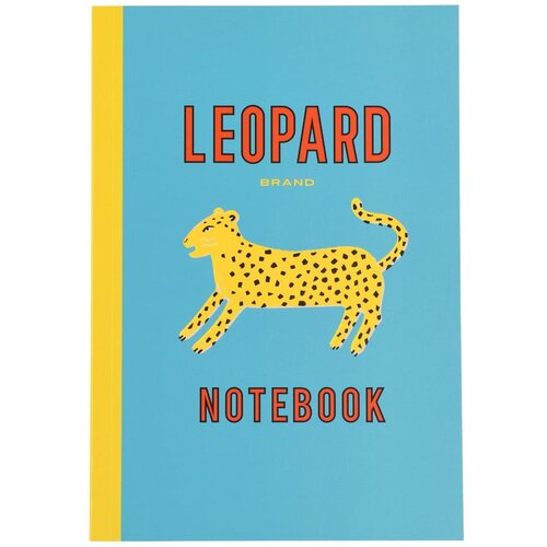 Rex London Bilježnica 60 stranica A5 format Leopard - Slike