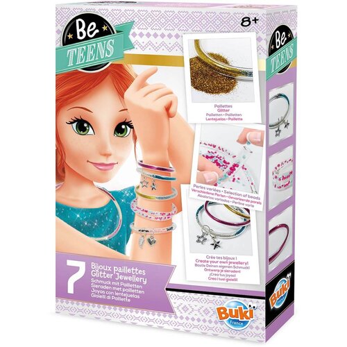 BUKI kreativni set za ustvarjanje nakita glitter Cene