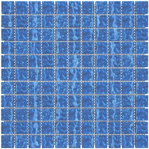 Mosaic keramika 11 pcs Plava 50 x 50 cm Stakl Slike