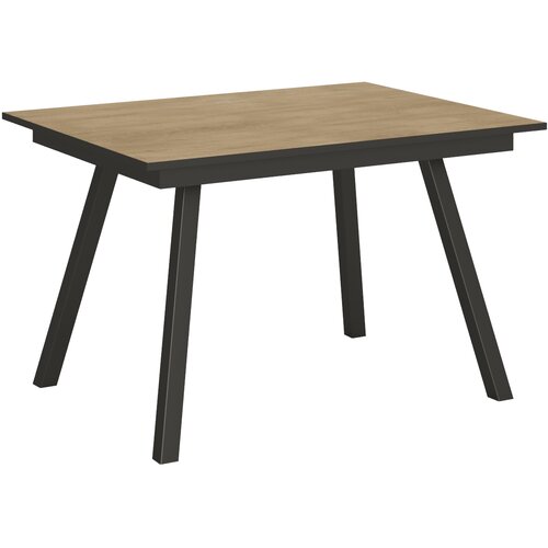 Itamoby &amp;nbsp; Mirhi (90x120/180 cm) - hrast, barva nog: antracit - raztegljiva jedilna miza, (20842525) Slike