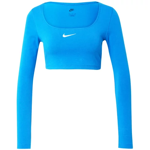 Nike Sportswear Majica kraljevo modra / bela