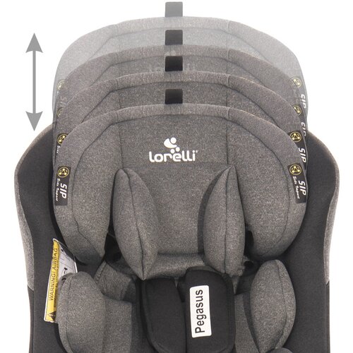 Lorelli auto sedi&amp;scaron;te Pegasus Isofix (0-36kg) Red/Black 10071462103 Slike