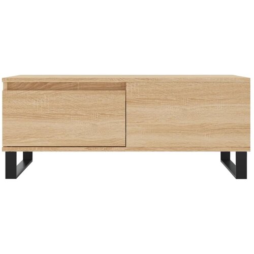  Stolić za kavu boja hrasta 90x50x36,5 cm konstruirano drvo Slike