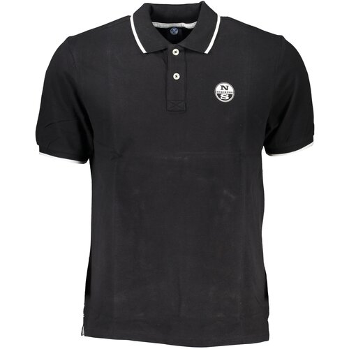 North Sails MEN&amp;amp;#39;S BLACK SHORT SLEEVED POLO SHIRT Slike