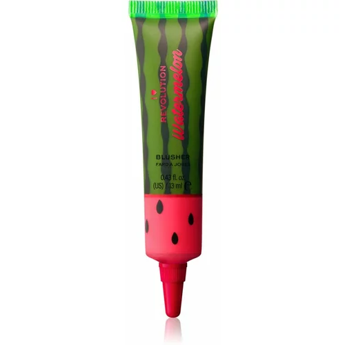 Revolution Tasty Watermelon kremasto rdečilo za osvetlitev kože Flushed 13 ml