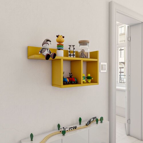 Woody Fashion Zidna polica Room Yellow Cene