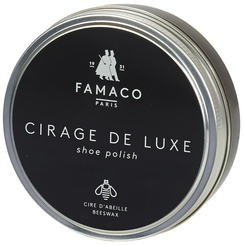 Famaco boite de cirage de luxe marron fonce 100 ml smeđa Slike