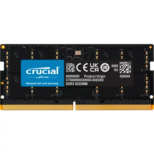 Crucial 32GB DDR5-4800 SODIMM CL40 (16GBit) - CT32G48C40S5