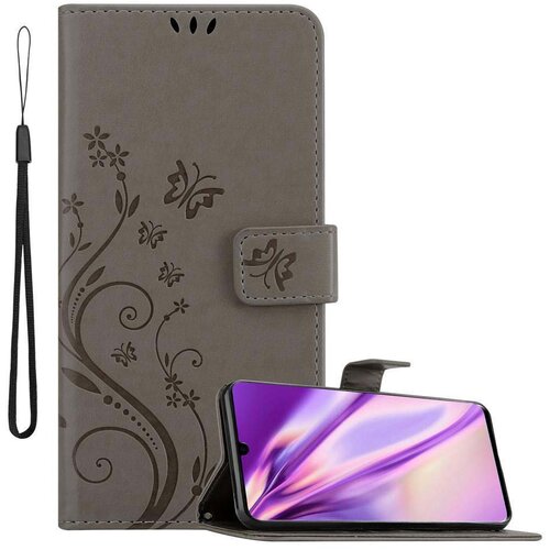 Cadorabo Huawei P30 PRO v klasična črna - ovitek v cvetličnem dizajnu z magnetnim zapiranjem, stoječo funkcijo in režami za kartice, (20562739) Cene