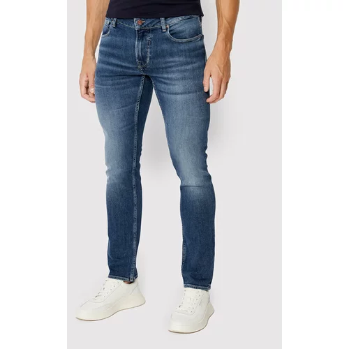 Guess Jeans hlače M2YAN1 D4Q42 Modra Skinny Fit
