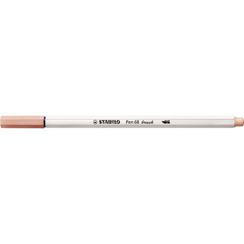 Stabilo Pen 68 brush tanki flomaster u boji breskve Cene
