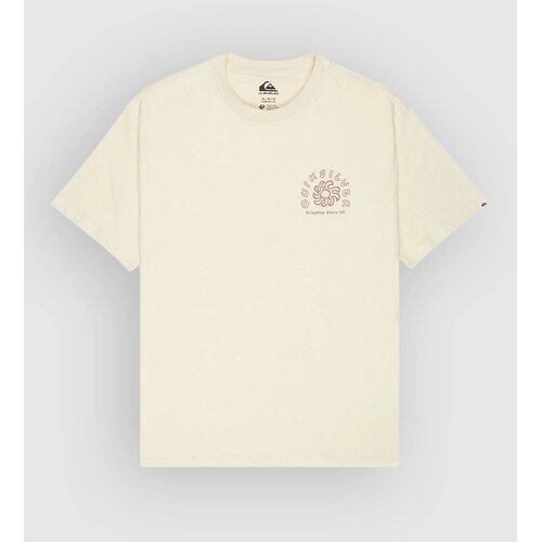 Quiksilver Curve Palm T-shirt bone white Cene