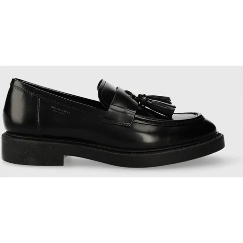 Vagabond Shoemakers Usnjeni mokasini ALEX W ženski, črna barva, 5648.004.20