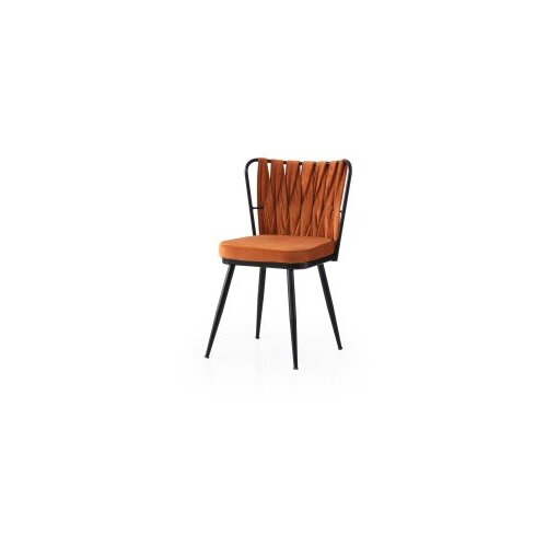 Hanah home Set trpezarijskih stolica Kusakli 224 V2, 2 dijela, narandžasta Cene