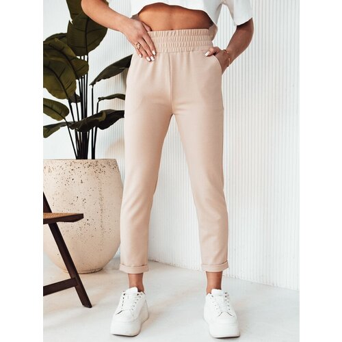 DStreet HILES Women&amp;#039;s Trousers Beige Slike