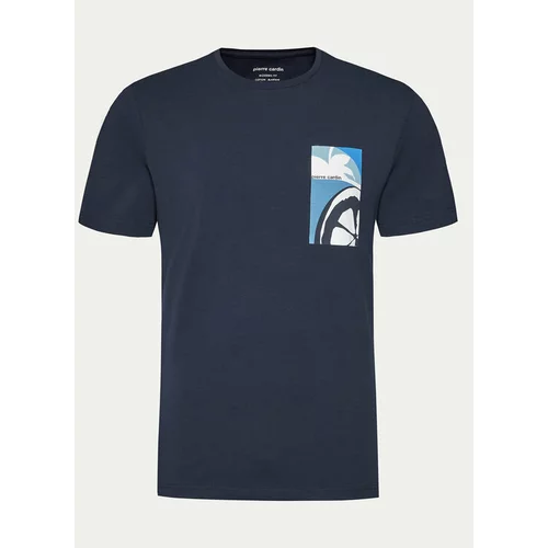 Pierre Cardin Majica 21060/000/2102 Mornarsko modra Modern Fit