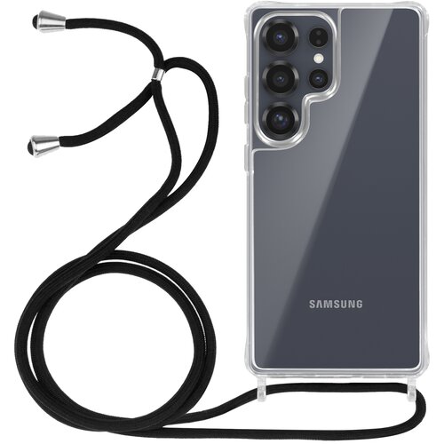 AVIZAR ohi&scaron;je za samsung S25 ultra silikonsko odporno na udarce s pleteno vrvico, prozorno, (5000012687) Cene