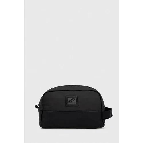 PepeJeans Kozmetična torbica črna barva
