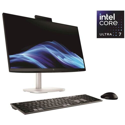 HP all in one računalnik EliteStudio 8 AiO G1i Intel Core Ultra 7 265 23,8''/32GB/SSD 1TB/Win 11 Pro srebrna A55SVET#BED + tipkovnica + mi&scaron;ka Cene