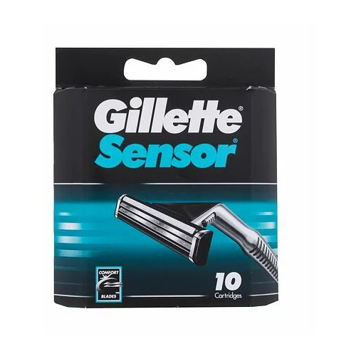 Gillette sensor nadomestne britvice 10 ks za moške
