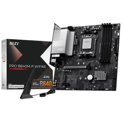 MSI PRO B840M-P WIFI6E motherboard Slike