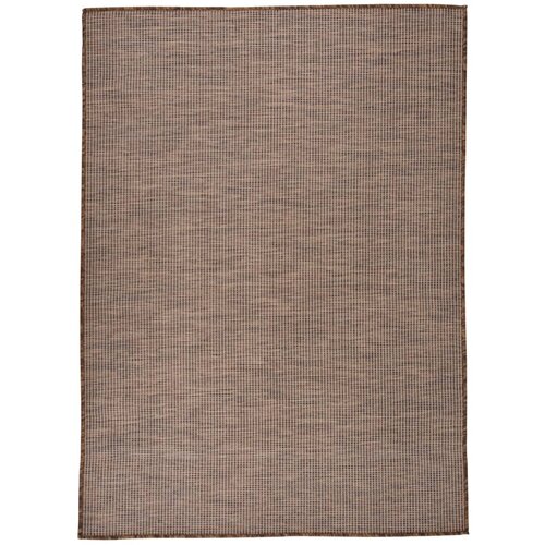 Furnova Zunanja preproga ploščato tkanje 200x280 cm rjava, (21930628) Cene