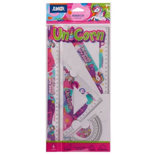 Junior Set lenjira Unicorn, 4 komada Slike