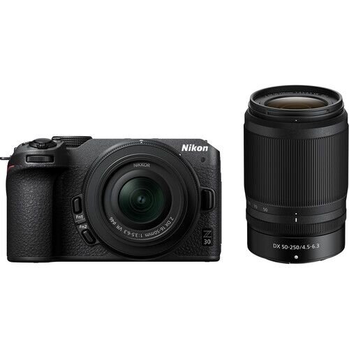 Nikon Fotoaparat Z30 + objektivi w/ 16-50 DX + 50-250 DX Cene