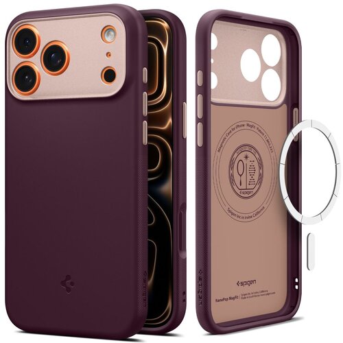 POSNETI MEDIJI MAGNETNI OVITEK SPIGEN NANO POP ZA IPHONE 17 PRO MAX MAGSAFE, BORNODVORNA FIŽOLOVA, (5000259562) Cene