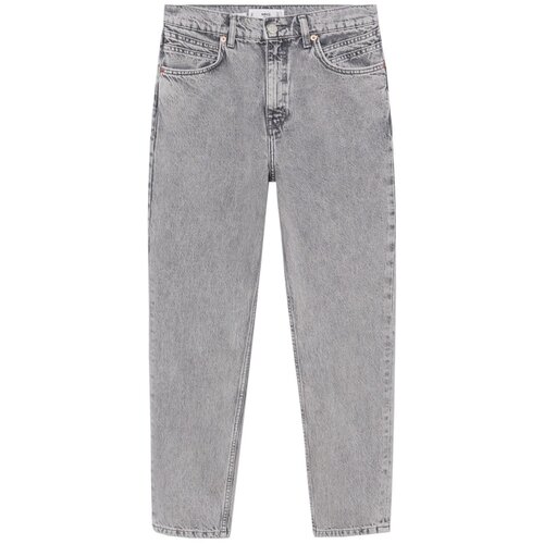 Mango Kavbojke siv denim Slike