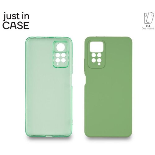 Just_in_Case 2u1 Extra case MIX PLUS paket maski za telefon Redmi Note 13 Pro+ 5G ZELENI Cene