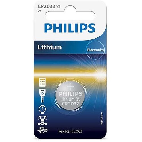 Philips CR2032/01B - Litijumska dugmićasta baterija CR2032 MINICELLS 3V 240mAh Cene