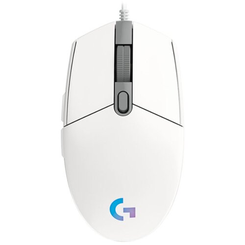 Logitech G102 Lightsync gaming beli miš Cene