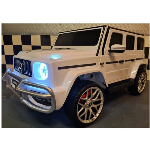 Cars4kids 24V Mercedes G63 - dječji auto na akumulator, bijele boje Slike