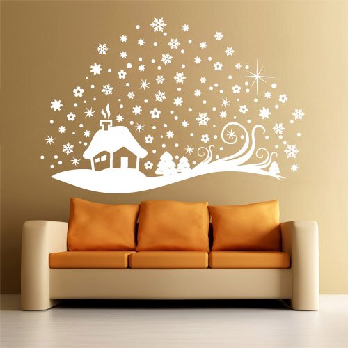 nalepnica.rs pahulje i kućica Cene