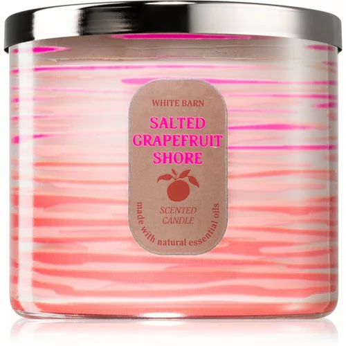 Bath & Body Works Salted Grapefruit Shore dišeča sveča 411 g
