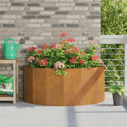 vidaXL Sadilica Rđa 120 x 60 x 50 cm Čelik otporan na vremenske uvjete Cijene