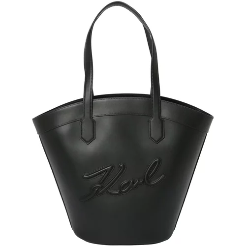 Karl Lagerfeld Nakupovalna torba črna