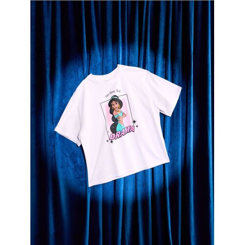 Sinsay Pamučna oversize majica s printom Disney Princess Cijene