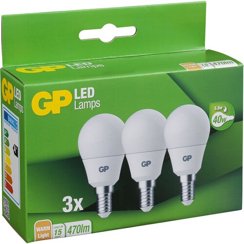 GP Batteries 1x3 GP Lighting A45 Mini Globe E14, 5,6W (40W) 470lm GP 087854 Cijene