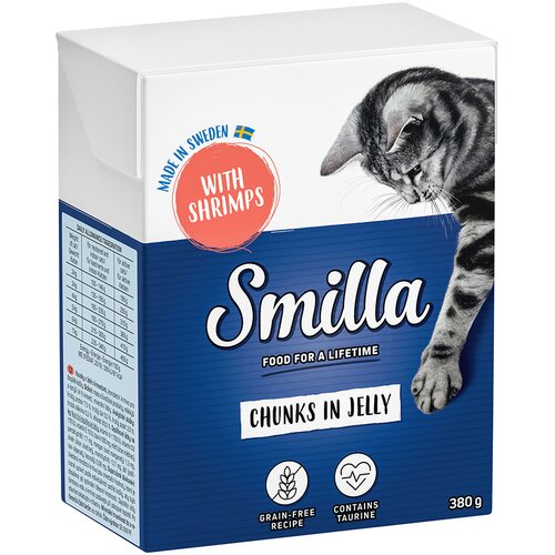 Smilla zalogajčići 24 x 370 / 380 g - u želeu s kozicama (24 x 380 g) Slike