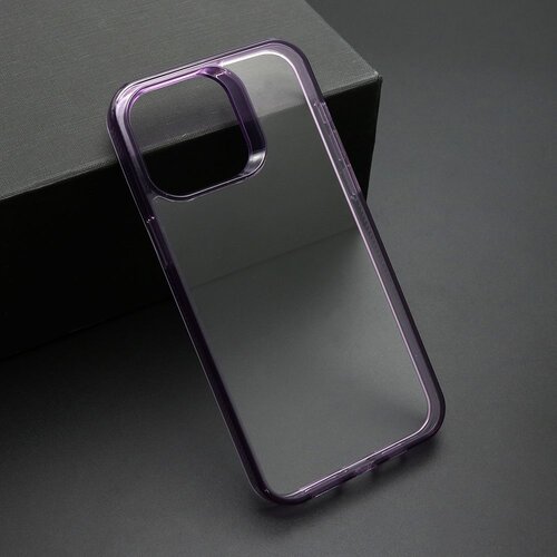 Futrola color frame za iphone 15 pro max/ ljubičasta Slike