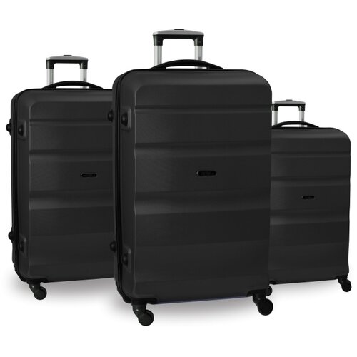 Sazio Set ABS kofera 3/1 Porto u crnoj boji Cene
