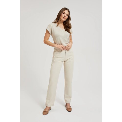 Moodo Women&amp;#039;s jeans - beige Slike