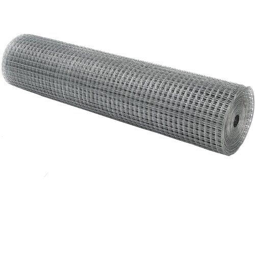 VidaXL Varjena žična ograja 0,6x50 m Galvanizirano jeklo Slike