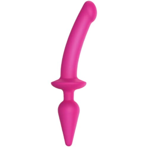 Strap-On-Me Swith Semi-Realistic L - silikonski dildo 2v1 (roza) Cene