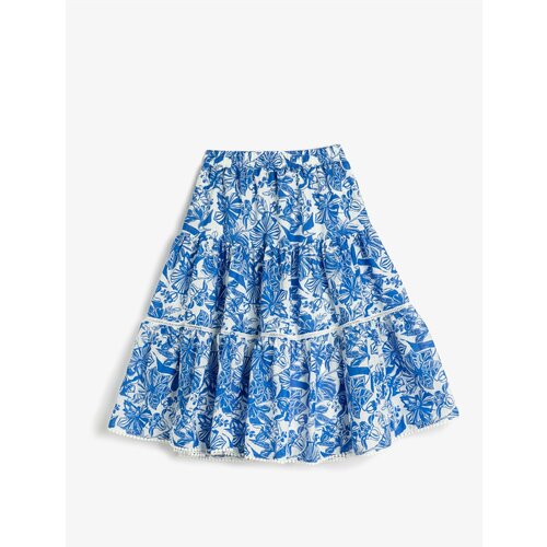 Koton Skirt - Blue - Midi Slike