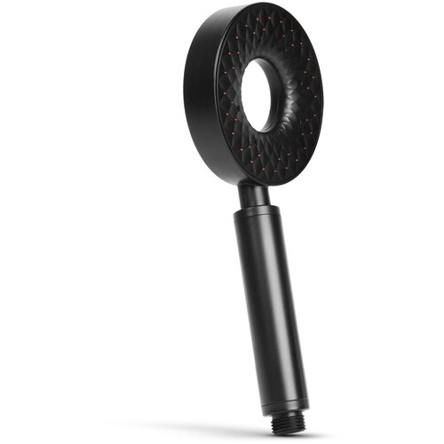 Bewello Ergonomska glava za tu&amp;scaron; s 3 funkcijami mat črna Slike