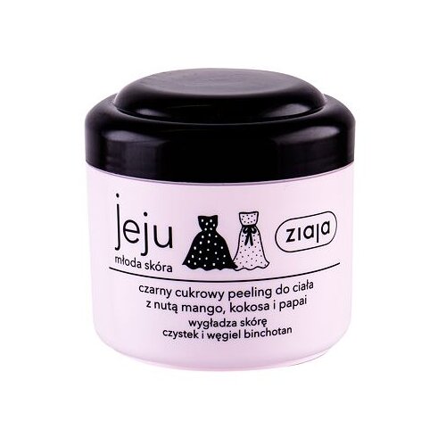 Ziaja jeju black sugar body scrub črni sladkorni piling za mlado kožo 200 ml Slike